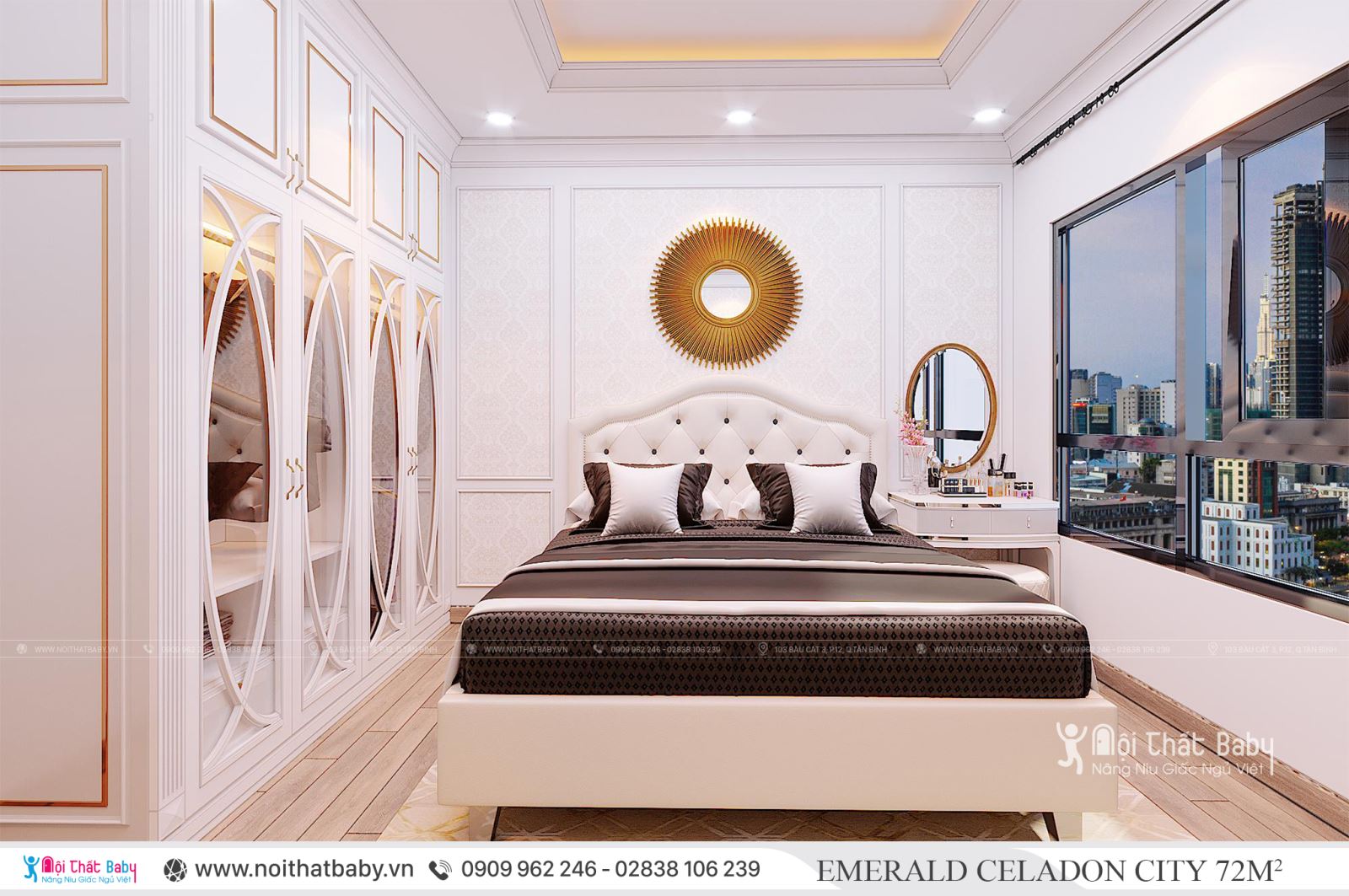 Tổng hợp các mẫu thiết kế nội thất Chung cư Emerald Celadon City